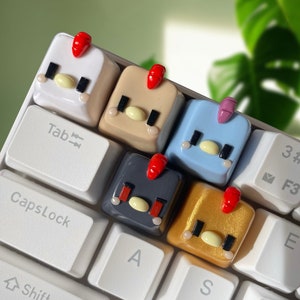 Stardew Valley Chicken Keycap | Handmade Artisan Keycaps