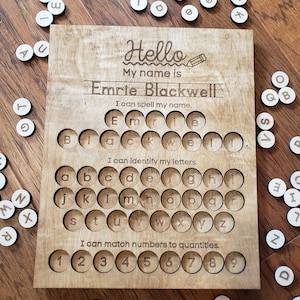 Preschool Learning Board