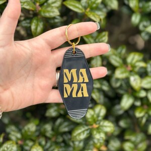 Retro Motel Keychain | Mama | Retro Hotel Keychain | Mama Keychain