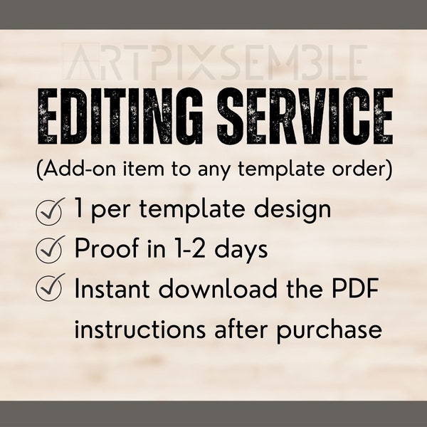 Editing Service with Any Design Photo Collage Template Wall Art Poster or Greeting Card Item in the Shop ARTPIXSEMBLE Proof in 1 Day