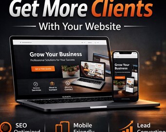 Custom Small Business Website Design | WordPress Elementor SEO Optimized