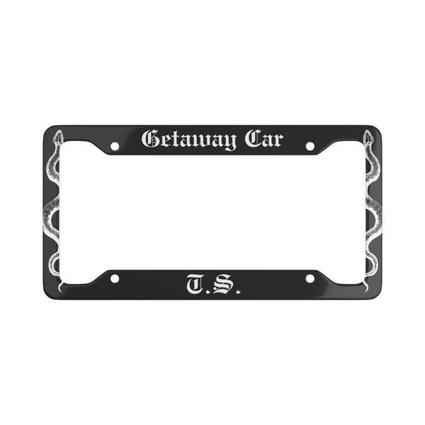 Snake License Plate Etsy