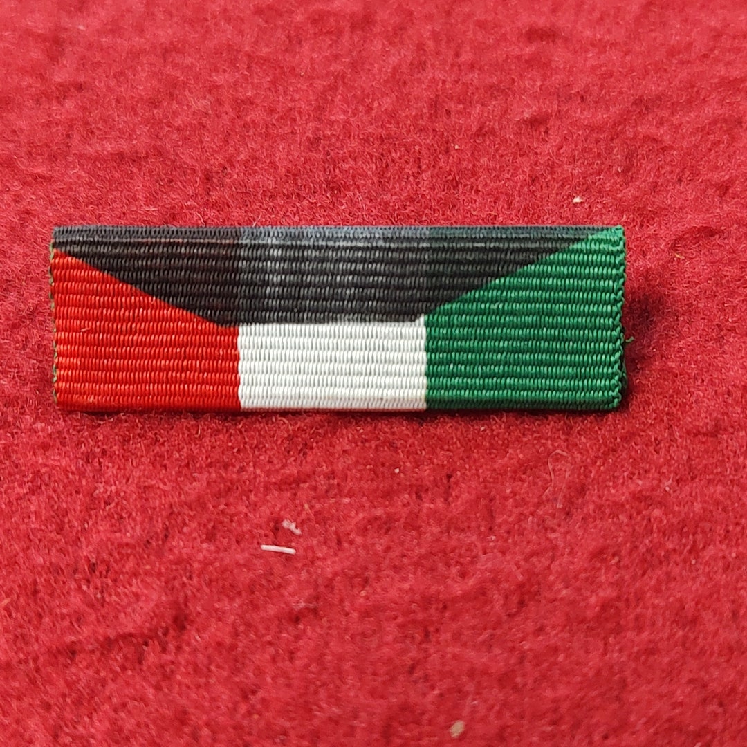 VINTAGE LIBERATION OF Kuwait Ribbon/pin 20cr63 Etsy