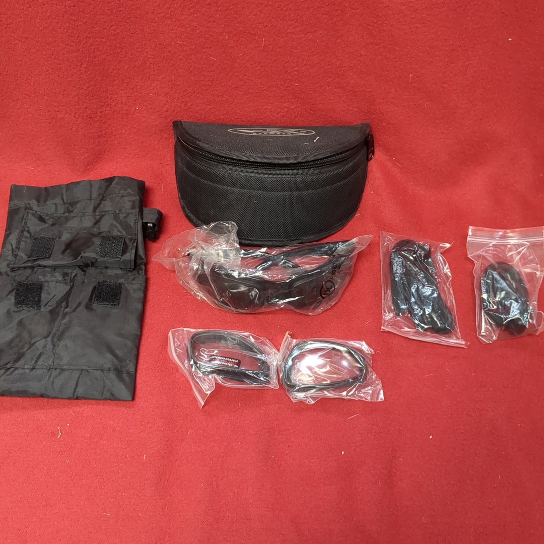 NOS US Army Wileyx SG1 Ballistic Eye Protection Complete Set Etsy
