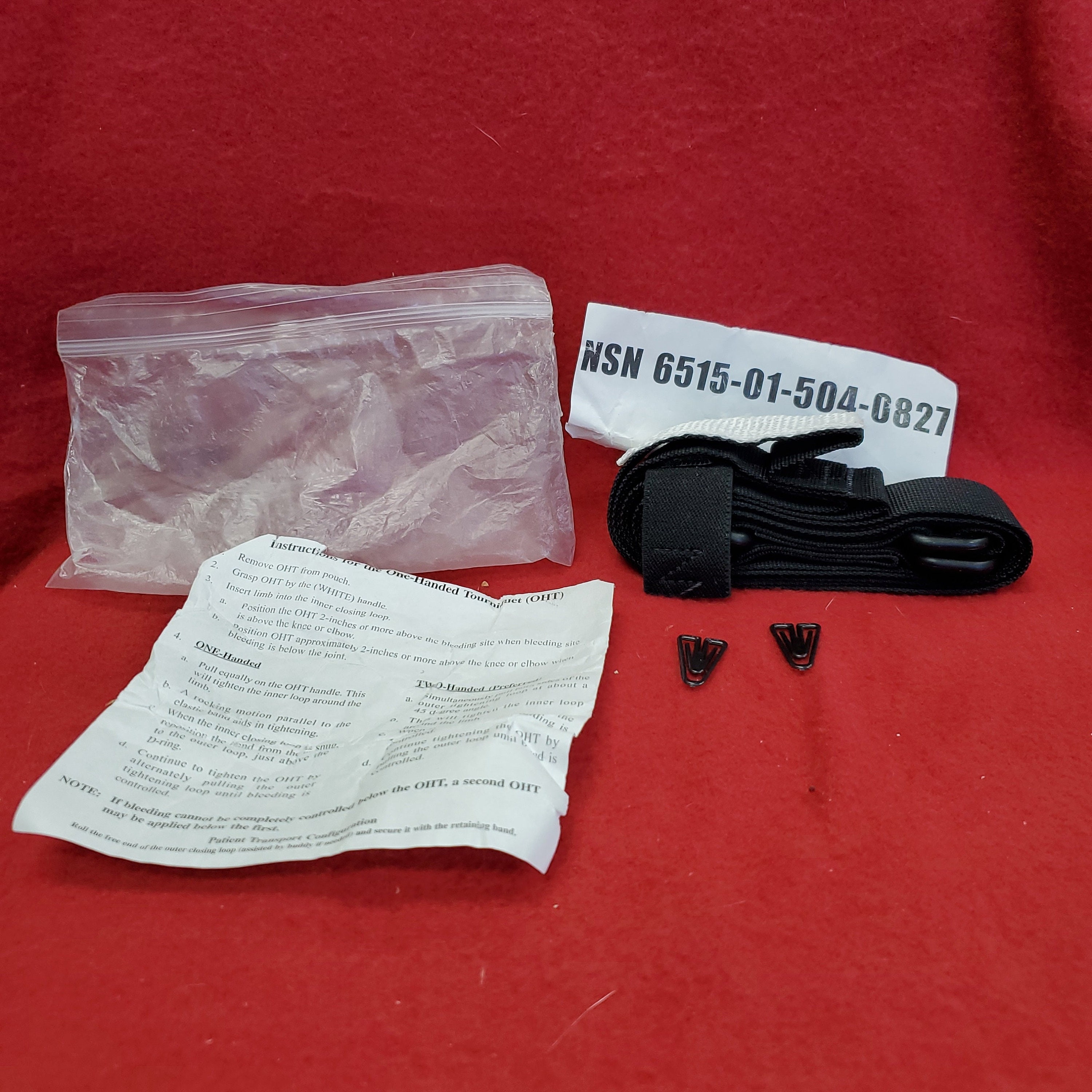 US Army Onehanded OHT Tourniquet 6515015040827 07o10 Etsy