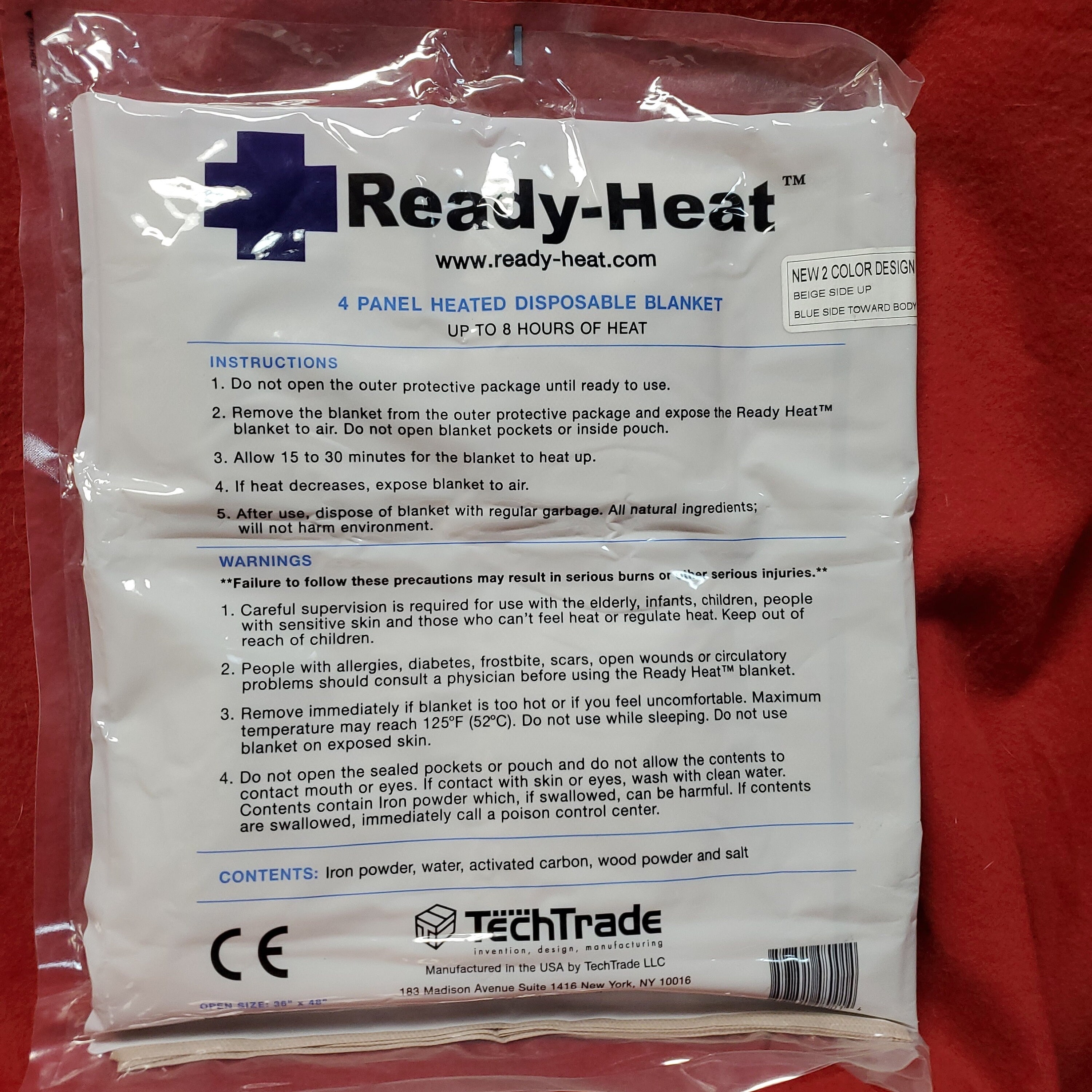 Body heat activated blanket sales