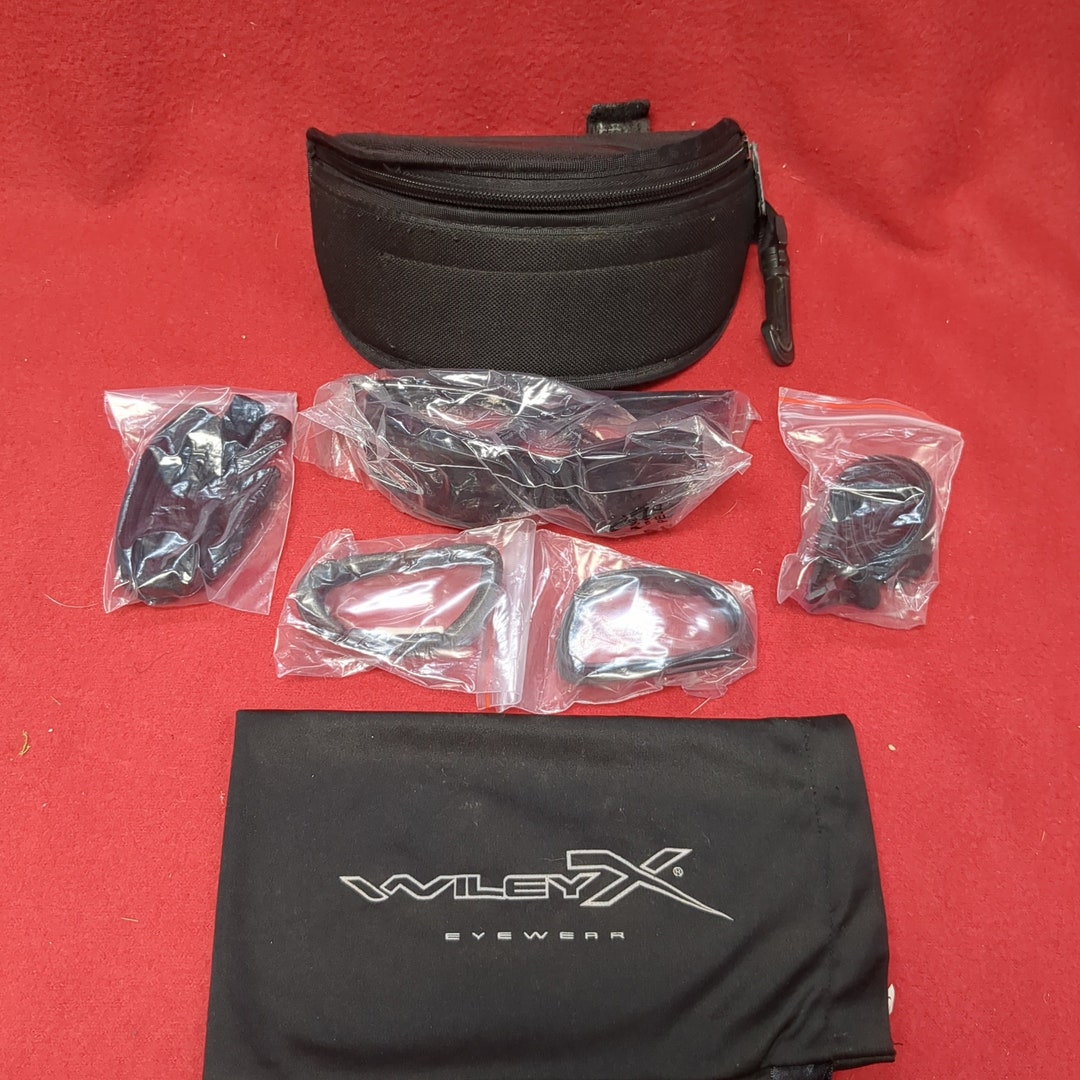 NOS US Army Wileyx SG1 Ballistic Eye Protection Complete Set Etsy