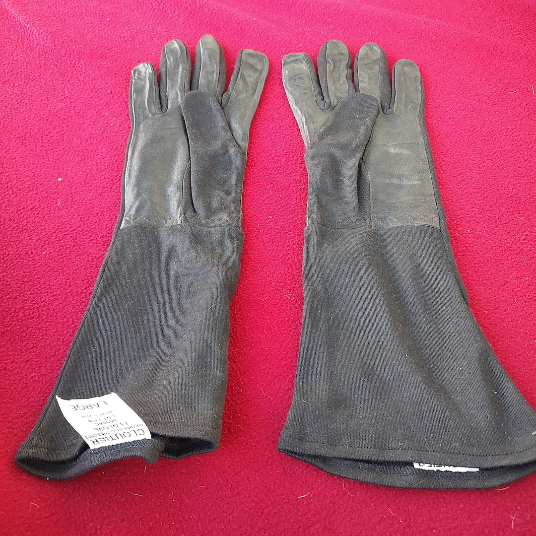 Pair of CLOUTIER Black Flyer Gloves Size Large 43CR7 Etsy
