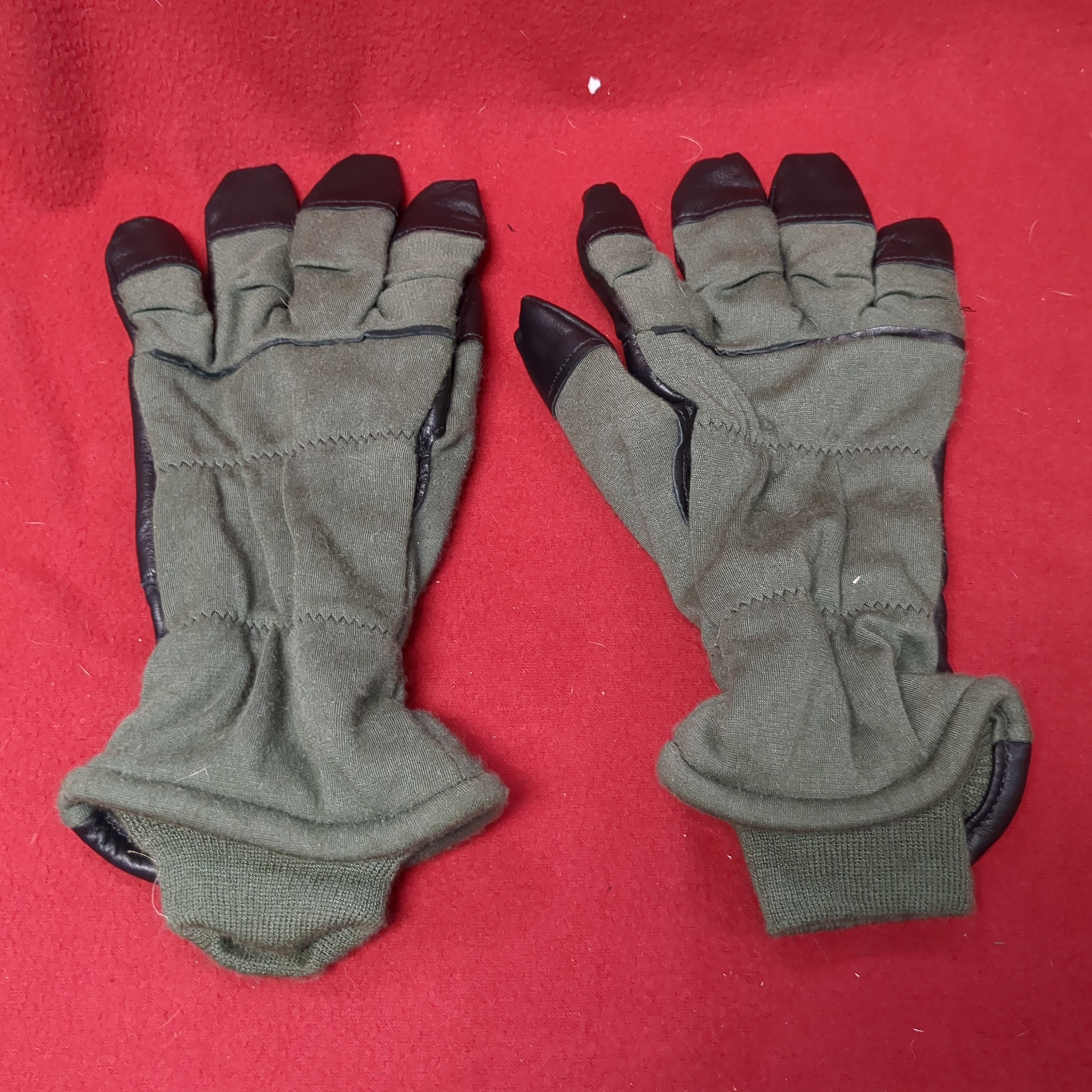 US ARMY INTERMEDIATE COLD FLYERS GLOVES, HAU-15P, ANSELL HAWKEYE, 11, NEW IN BAG - Foto 6