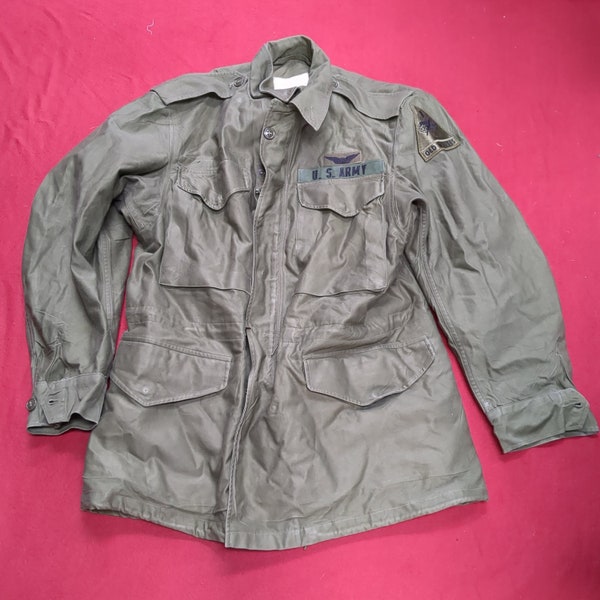 M-1951 Small Regular US Army OD Field Jacket Excellent Condition (19a-OCT111)