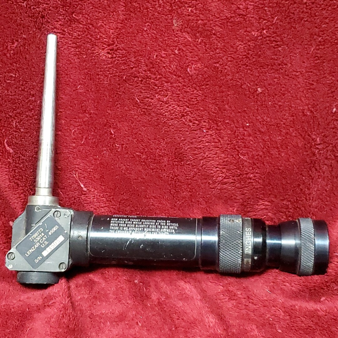 US Army Lenzar Optics Boresight 779973/53014 04s17 Etsy
