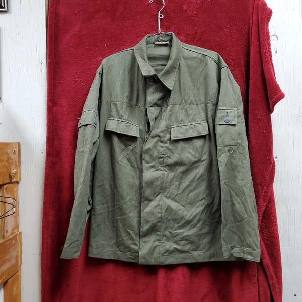 Genuine East German military field jacket, M52, men's size L / eaa493592