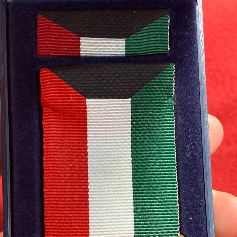 VINTAGE US Army LIBERATION of Kuwait Medal Ribbon Set 07cc18 Etsy