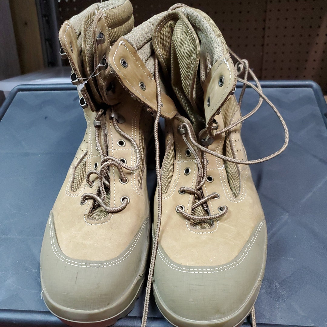 US Army Bates 9.5 Wide E03612B Deployment Combat Hiking Boots Etsy