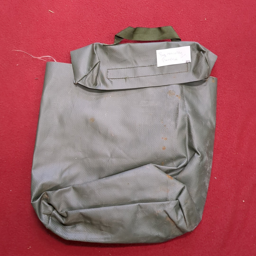 Vintage US Army Pamphlet Bag Assembly OD Vinyl Pouch 11676920 Etsy