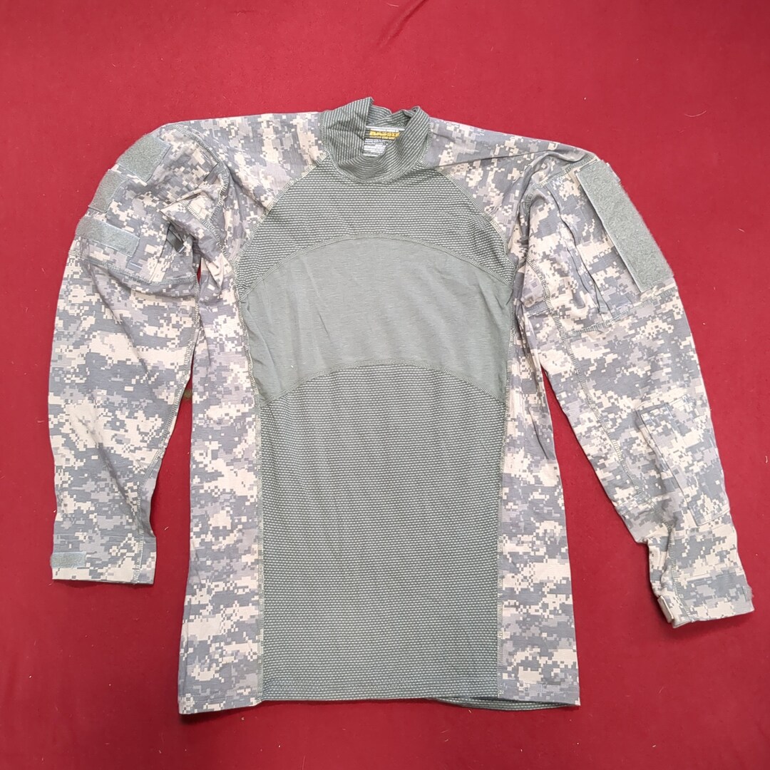 Mh193 Nos Us Army Medium Turtleneck Type 1 Combat Acu Digital Frac Top Shirt ...