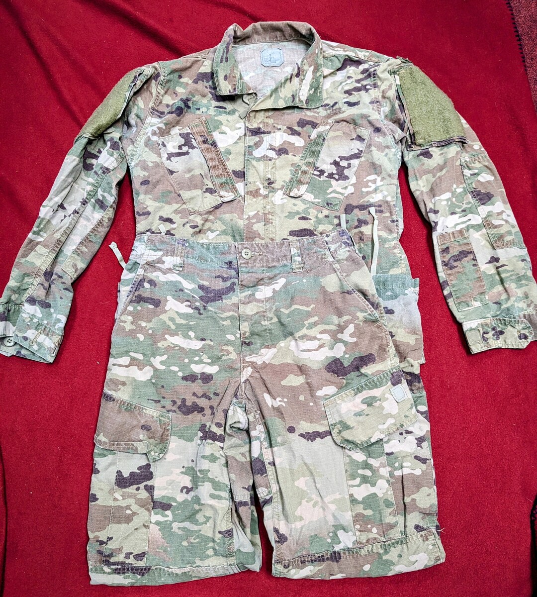 SET of US Army SMALL Regular Multicam Ocp Uniform Frac Top Pants ocp1
