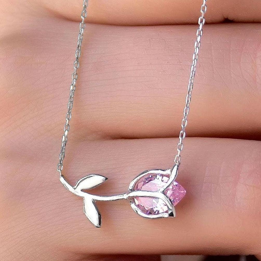 Pandora Ciondolo a forma di tulipano in argento sterling 794488C00