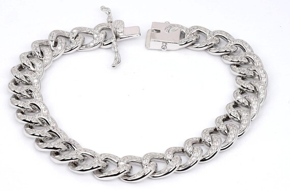 [BEENTRILL]★CREATORS#1 BOLD CUBAN CHAIN BRACELET 1933 by Esquire Men's Solid Cuban Chain Bracelet Black
