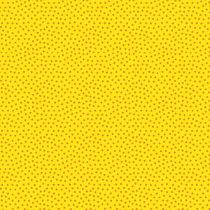Könnte beinhalten: Ein leuchtend gelber Hintergrund mit einem Muster aus kleinen, gleichmäßig verteilten orangefarbenen Punkten. Die Punkte sind gleichmäßig groß und erzeugen eine visuell ansprechende Textur. Dieses Design ist für verschiedene Anwendungen geeignet.