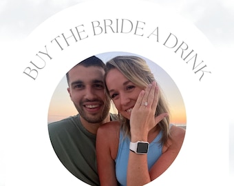 On Cloud Nine Bachelorette "Buy The Bride A Drink" Instagram Story Template