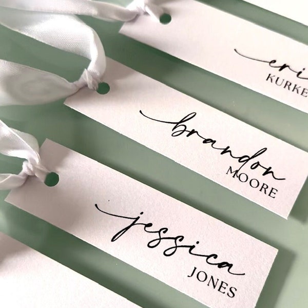 Seating Name Cards Template