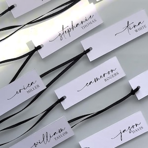 Seating Name Cards Template