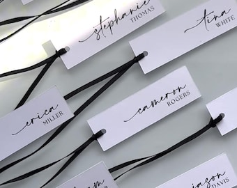 Seating Name Cards Template