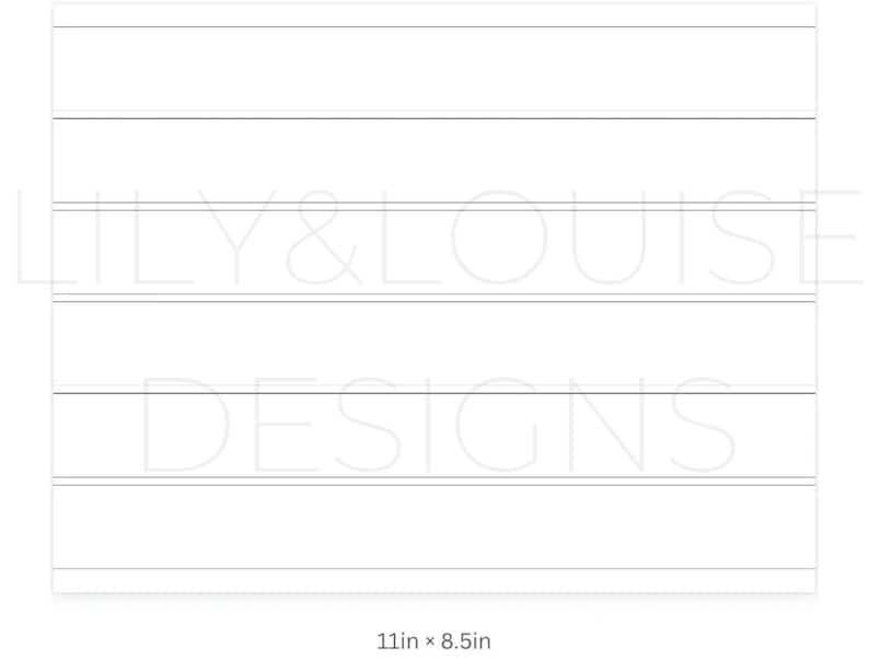 DIY Belly Bands Design/Printing Template image 2