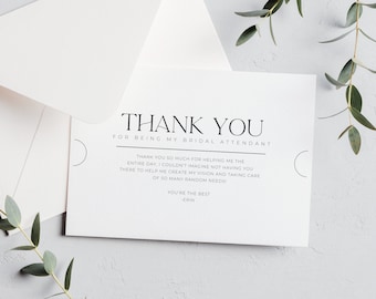 Editable Modern Vendor Thank You Cards Template