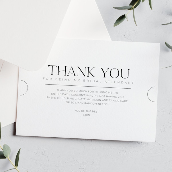 Editable Modern Vendor Thank You Cards Template