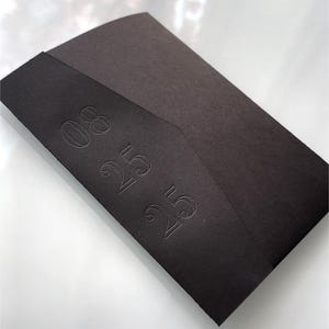 Modello di invito tascabile per Cricut Design Space