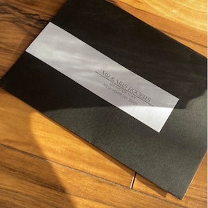 Modern Envelope Address Wrap Template image 2