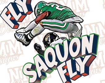 Barkley png, sublimation DTF files for iron on Philly Football Fly Saquon Fly