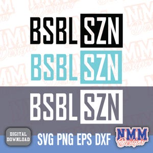 Stagione di baseball PNG Baseball SZN Clipart digitale per magliette sportive, stampe e inviti per feste