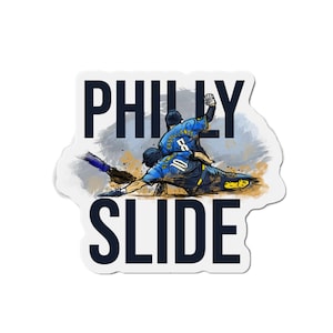 Philly Slide Die-Cut Magnet: Baseball Fan Sports Decor