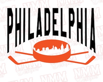 Equipo de hockey de Filadelfia SVG: Archivo de corte para Cricut y Silhouette (descarga digital)