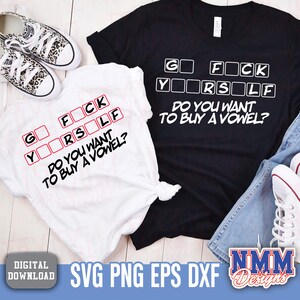 Funny Sarcastic F*CK SVG: Adult Humor Cricut Cut File (Digital Download image 2