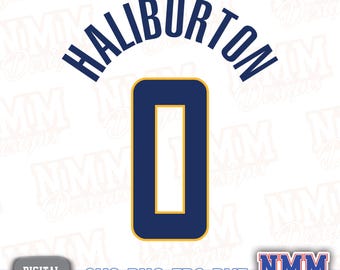 Maglia Haliburton SVG PNG PDF: file di taglio Cricut per magliette e tazze