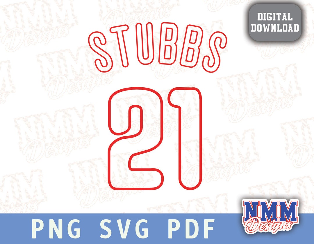 Stubbs Jersey Svg Png, Pdf, Svg Files for Cricut, Vinyl Cut File, for ...