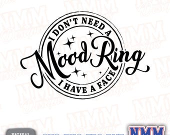 Stimmungsring SVG | Lustiger Spruch (Digitaler Download)