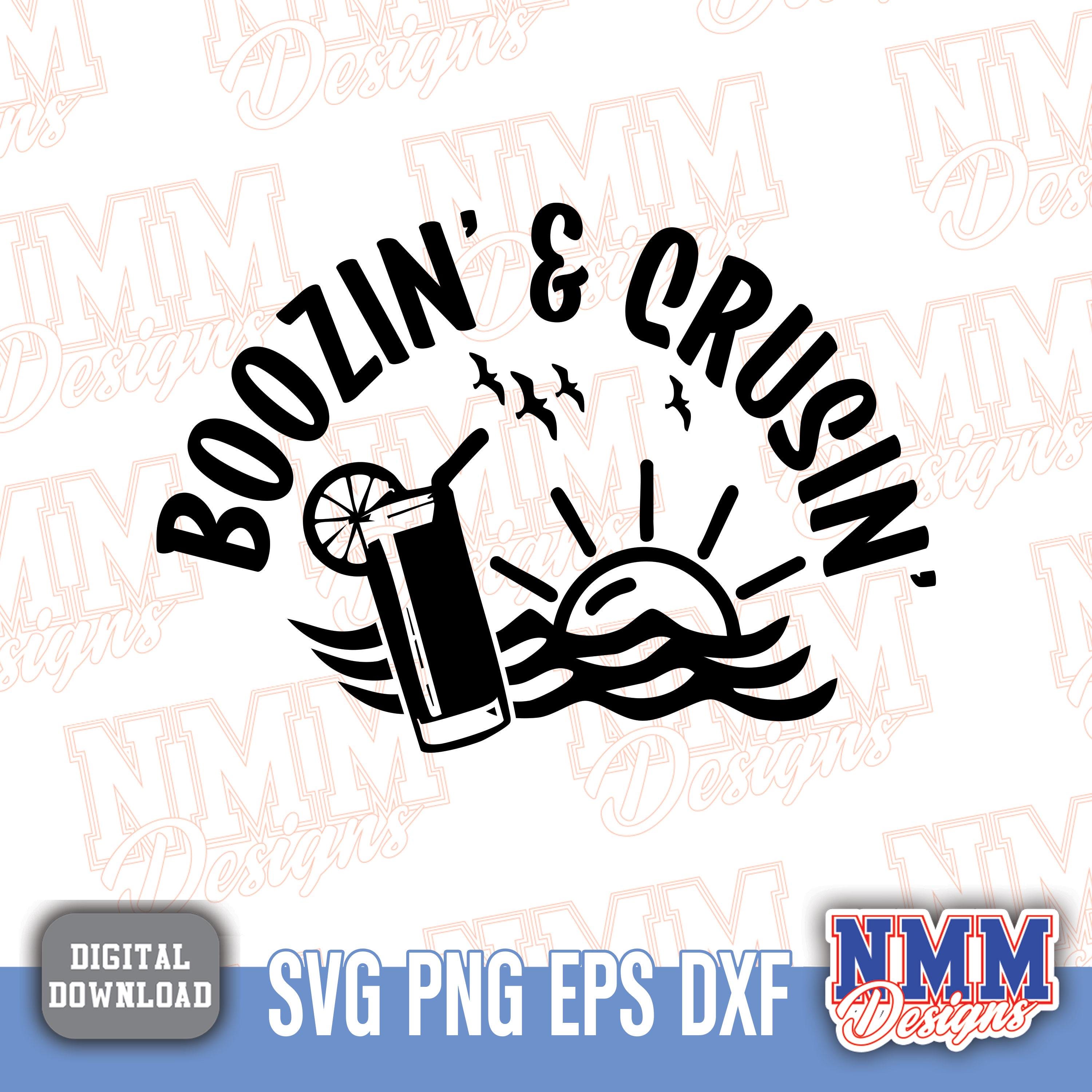 Cruise SVG: Boozin' and Cruisin' Vacation Clipart (Digital Download) - Etsy  日本, image size:3000x3000