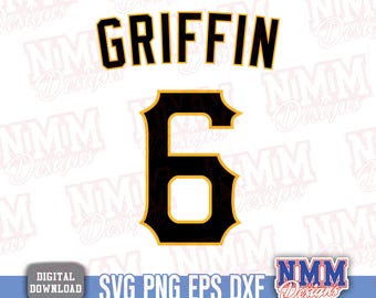 Griffin #6 SVG PNG PDF: School Sports Iron On (Digital Download)