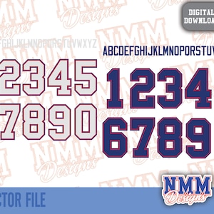 Buffalo Sport SVG Football Team Shirt Jersey Buchstaben Datei Sport Schule Studio3 Vinyl Digital Cut Datei für Cricut Silhouette