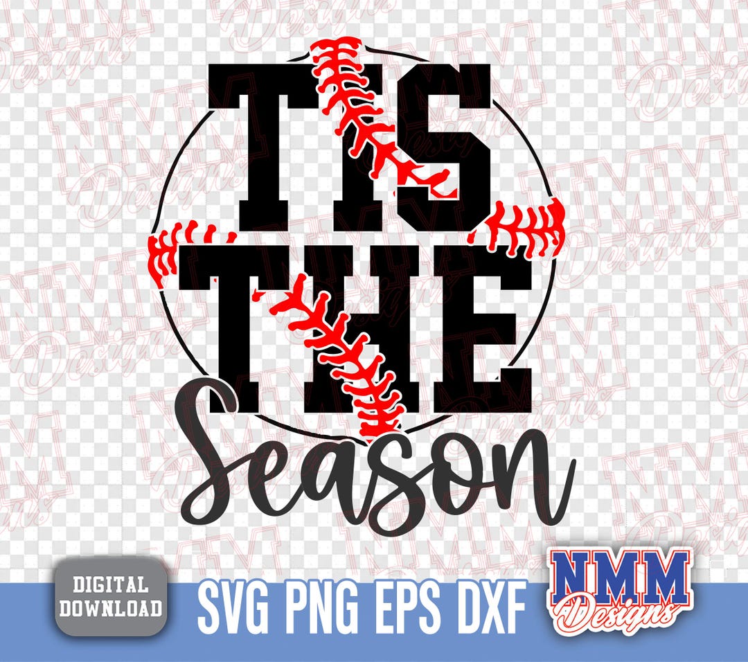 Tis the Season Baseball/softball PNG: Sports Sublimation (digital