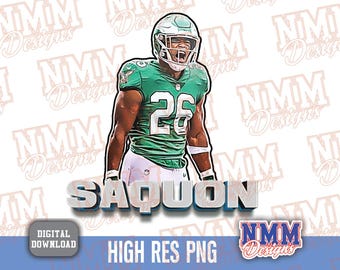 Barkley PNG Sublimation DTF-Dateien zum Aufbügeln | Philly Fußball-Fliege im Saquon-Fly-Design