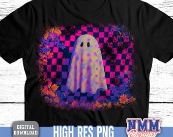 Floral Ghost Halloween PNG: Spooky Coquette Design (Digital Download)