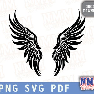 Angel, Angel Wings Cut file - SVG Instant Download digital download