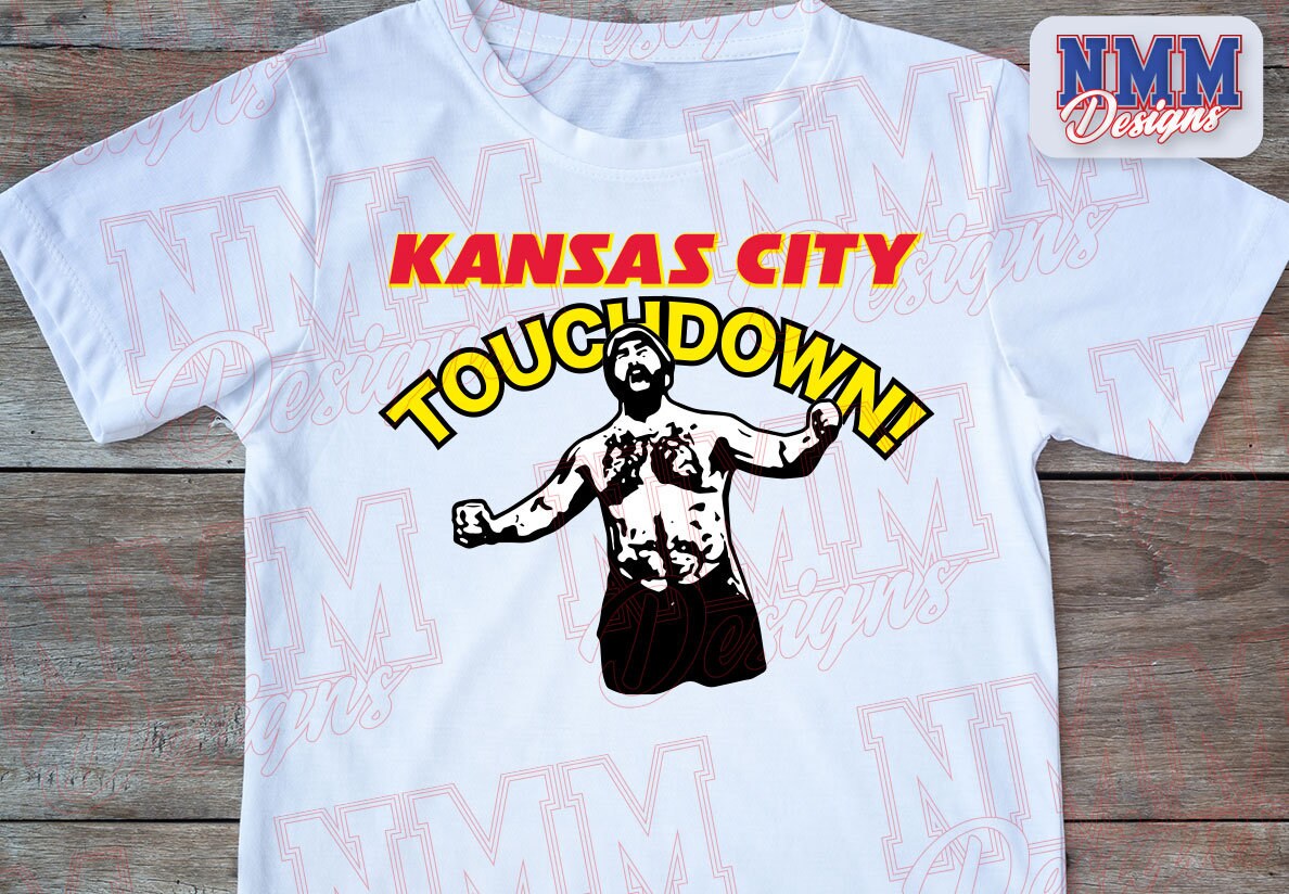 Kc Touchdown Rectangle Sign Kelce KC Touchdown SVG: Fan Art (digital Download) - Etsy