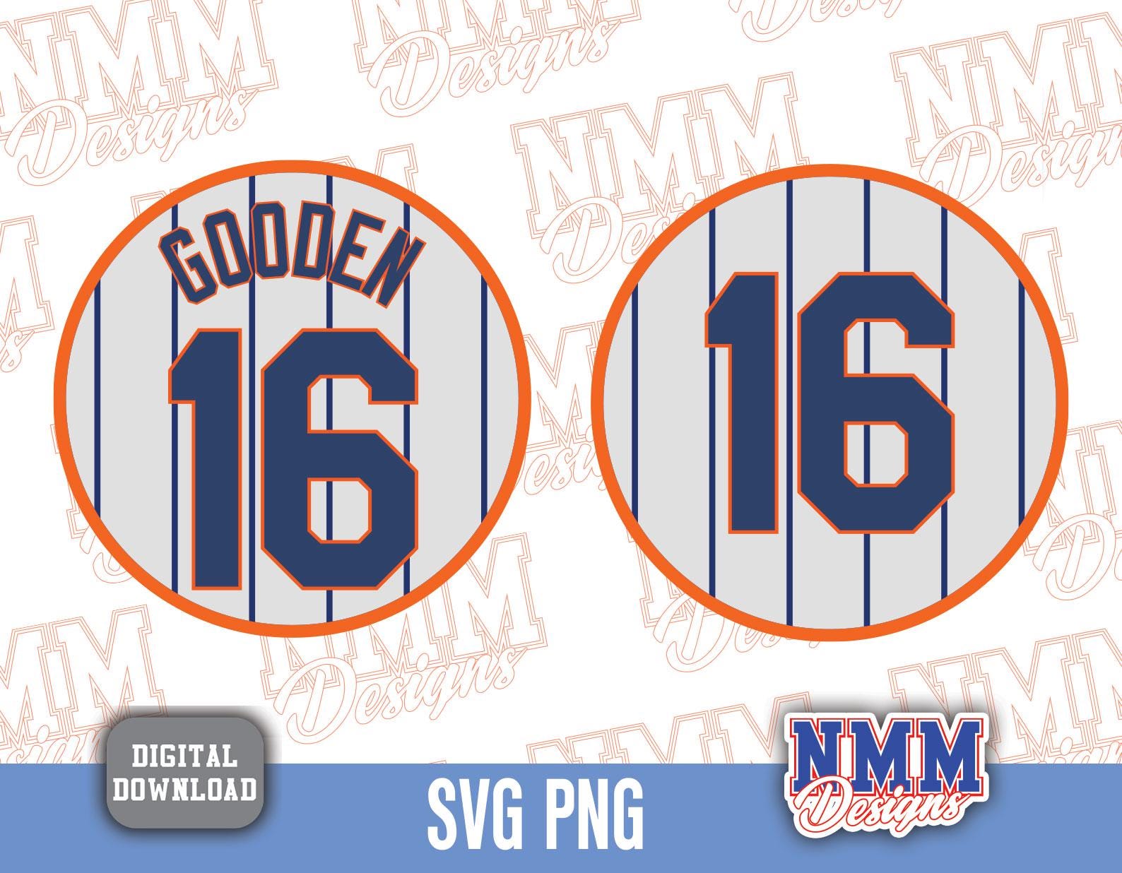 NY Baseball Jersey SVG PNG: Retired Numbers, Cricut Cut File (Digital Download)